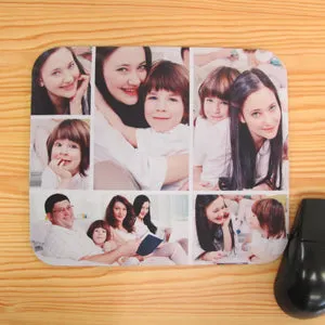 Mouse Pad - Granny Photo Collage   Text