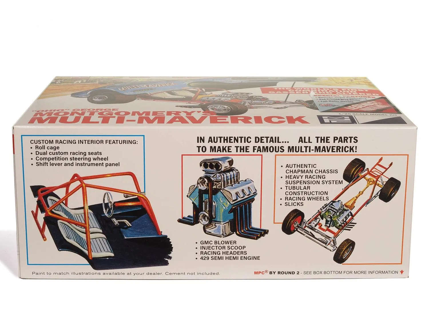 MPC 1005 Multi Maverick Funny Car 1/25 Model Kit