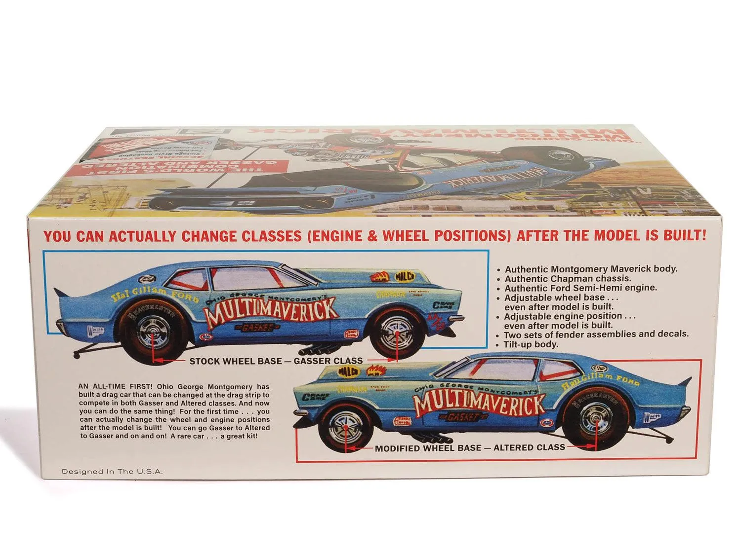 MPC 1005 Multi Maverick Funny Car 1/25 Model Kit