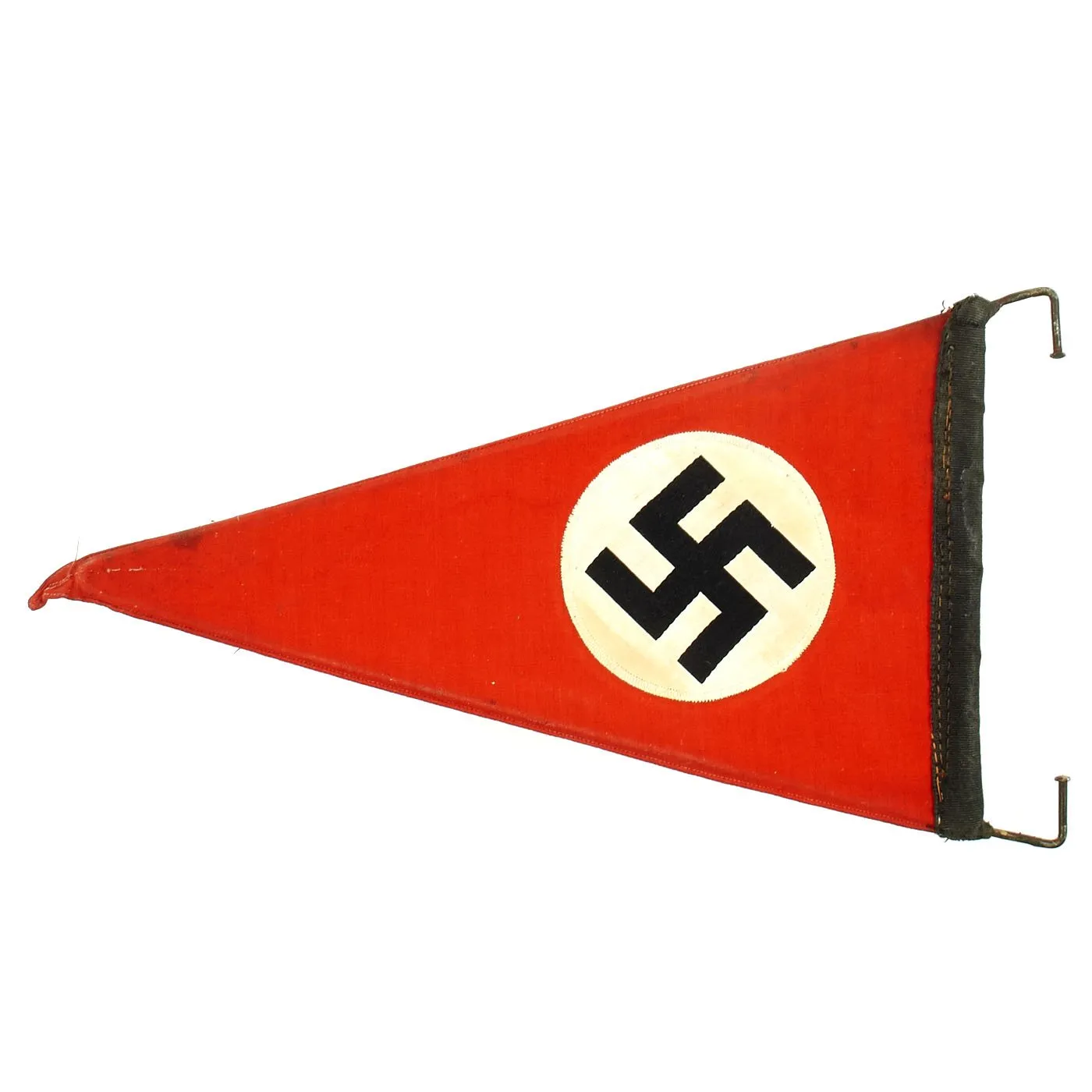 Original German WWII NSDAP National Socialist Rigid Vehicle Staff Pennant Flag