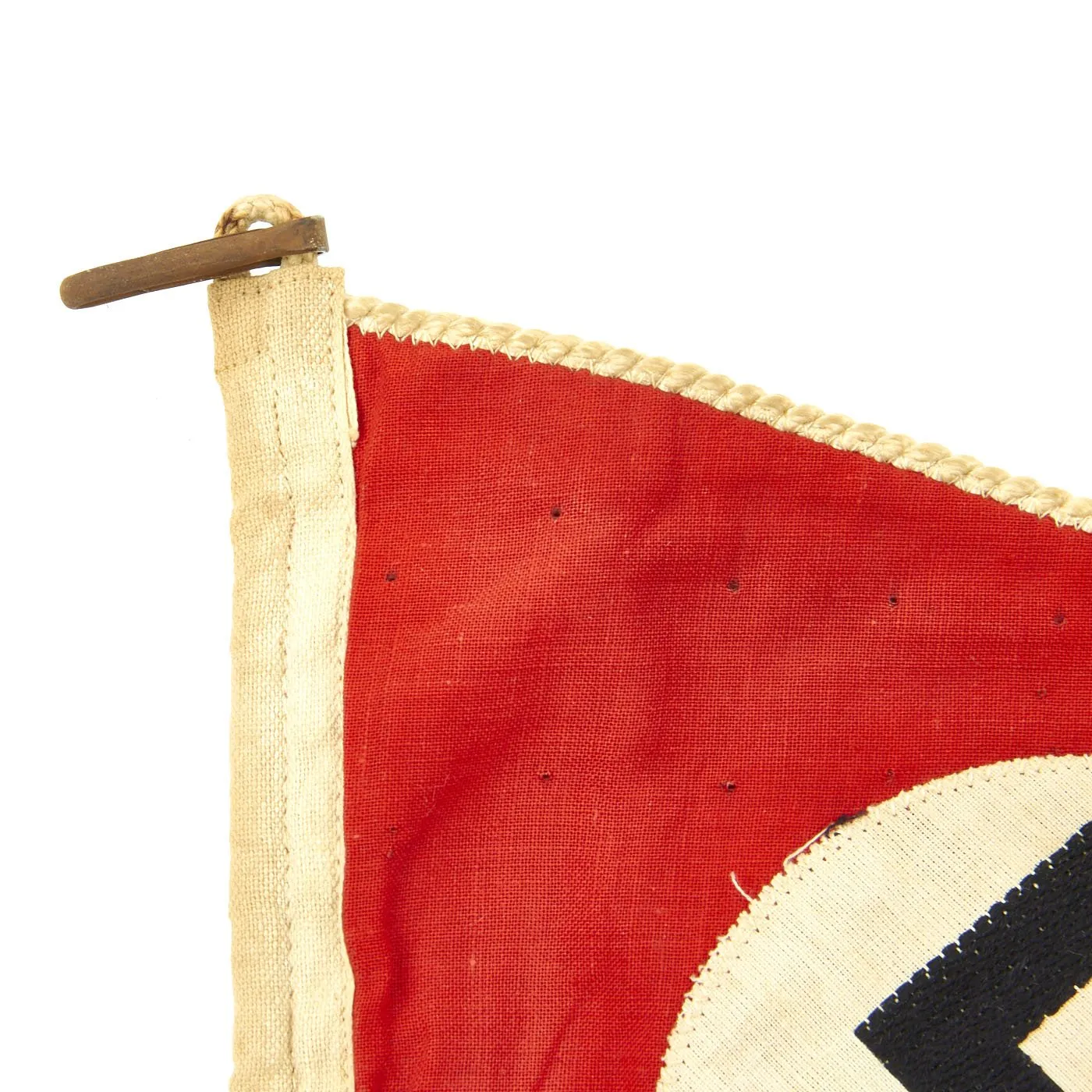 Original German WWII NSDAP National Socialist Vehicle Staff Pennant Flag