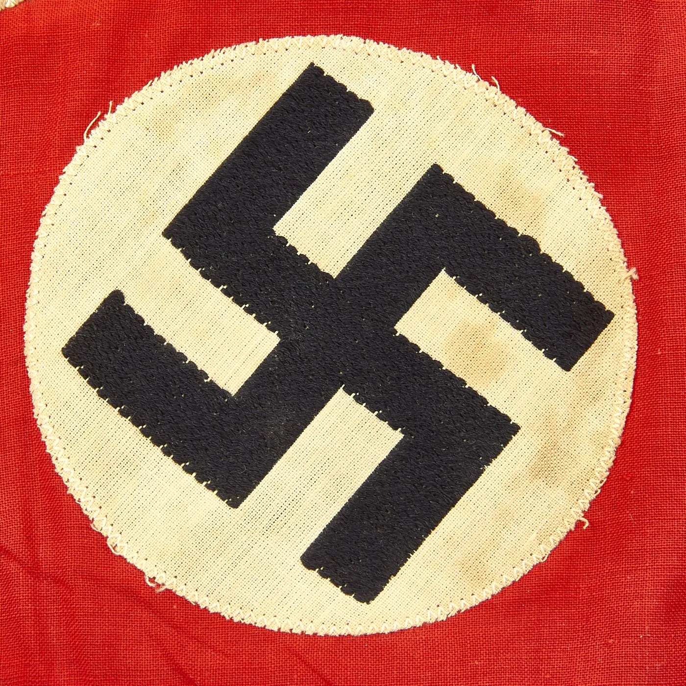 Original German WWII NSDAP National Socialist Vehicle Staff Pennant Flag