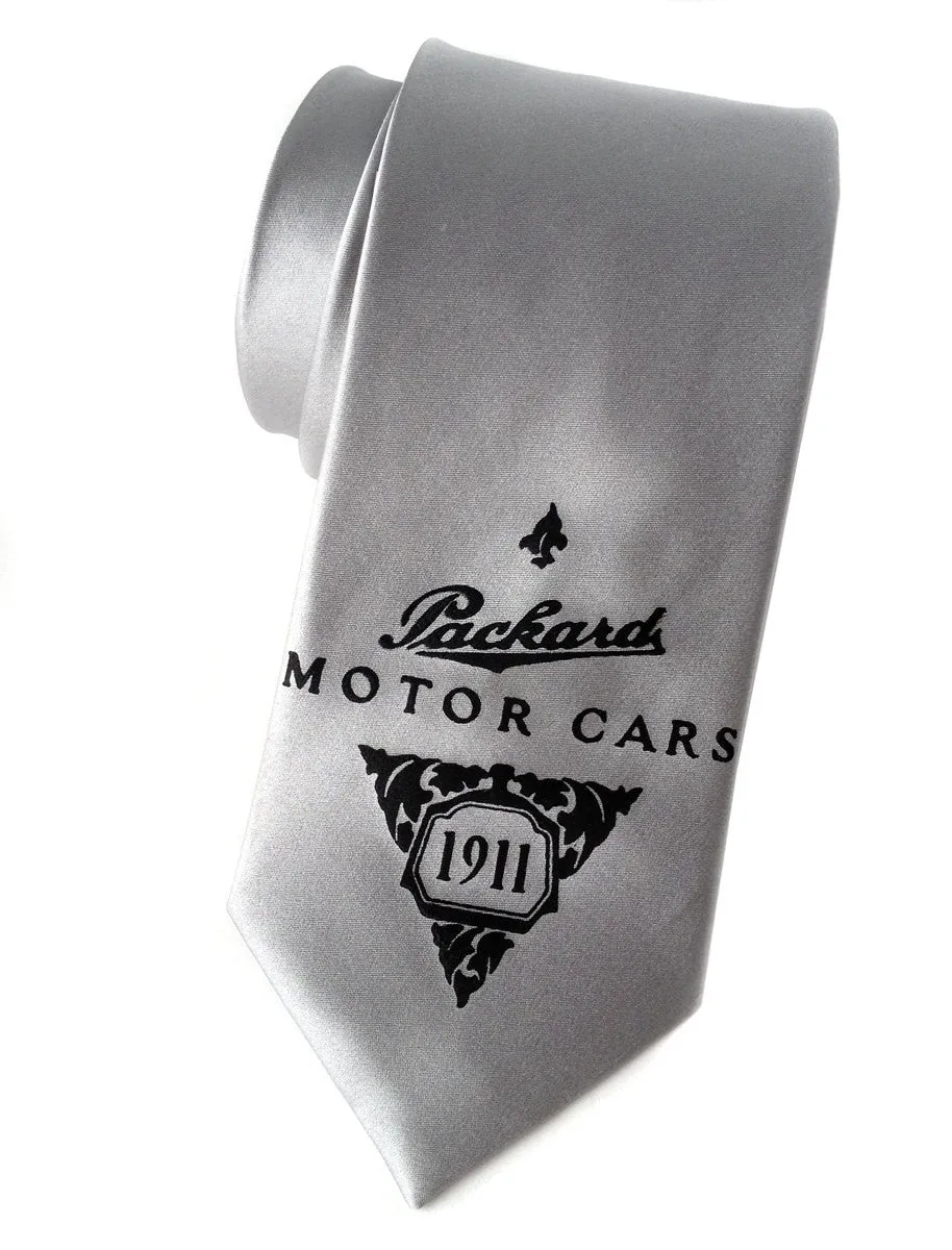 Packard Motors 1911 Insignia Silk Necktie