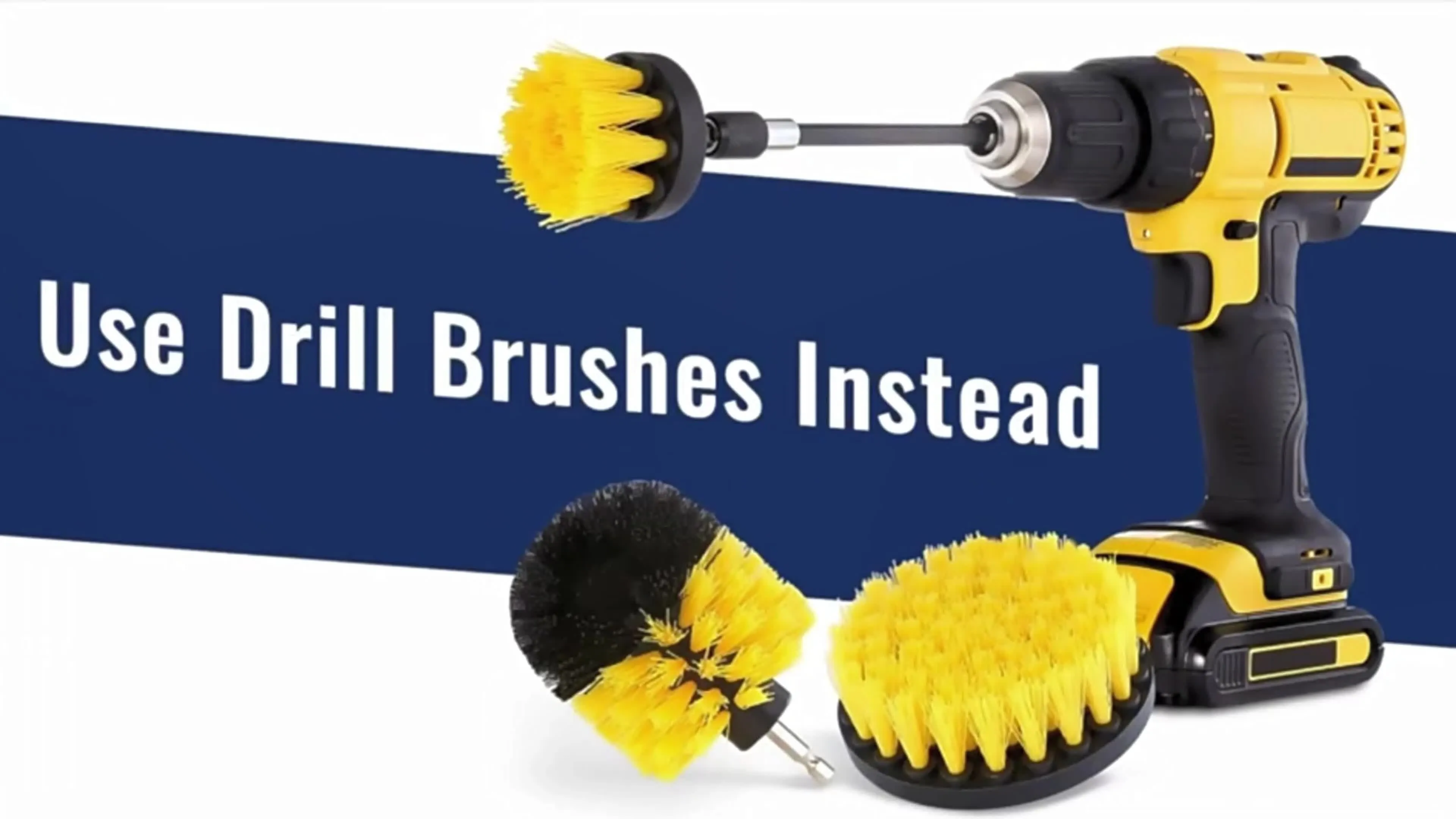 Power Scrubber Drill Brush Set - 7pcs Kit for Cleaning