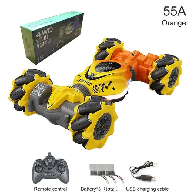 Radio Remote Control 4WD RC Stunt Car 2.4G