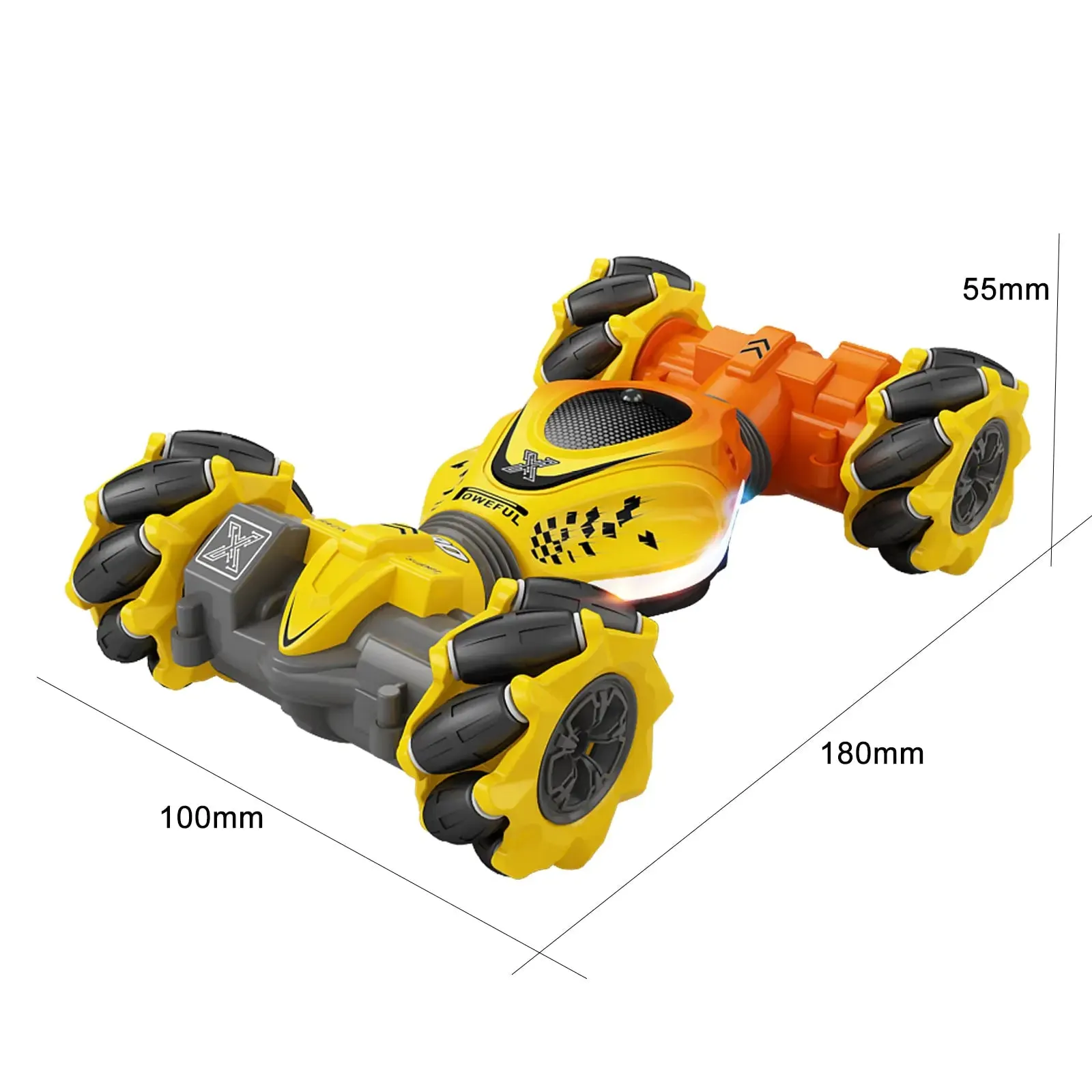 Radio Remote Control 4WD RC Stunt Car 2.4G