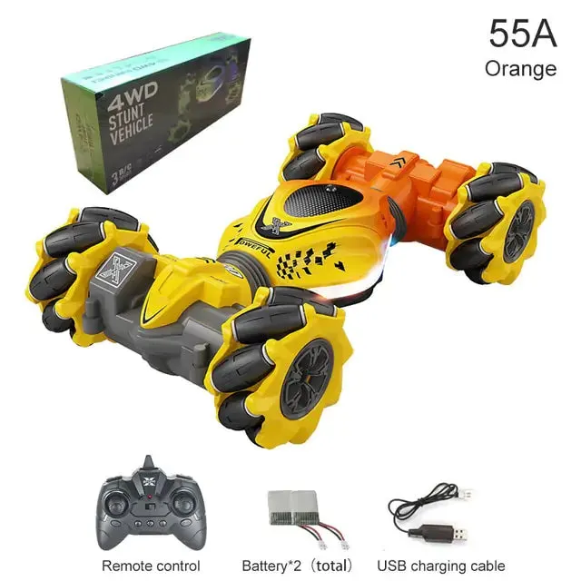 Radio Remote Control 4WD RC Stunt Car 2.4G