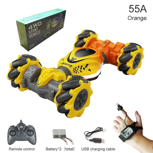 Radio Remote Control 4WD RC Stunt Car 2.4G