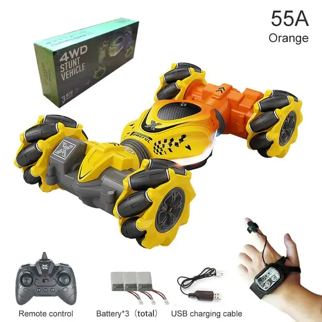 Radio Remote Control 4WD RC Stunt Car 2.4G