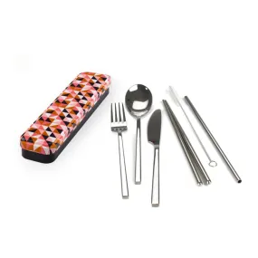 RetroKitchen Carry Your Cutlery Geometric