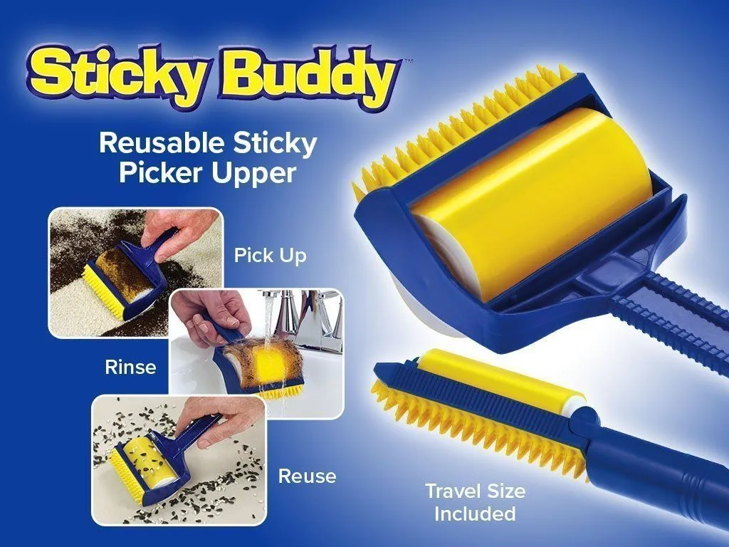 Reusable Sticky Roller Brush