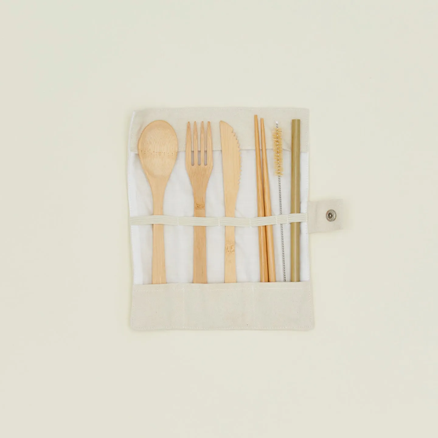 Reuseable Bamboo Cutlery Set