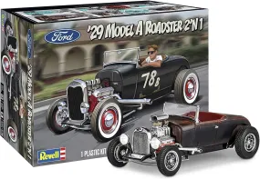 Revell 1929 Ford Model A Roadster 2 in 1 1/25 Model Kit