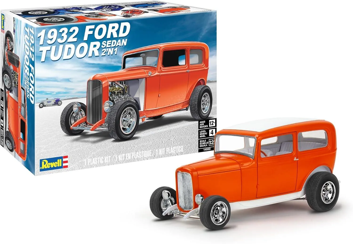 Revell 1932 Ford Tudor Sedan 2 in 1 1/25 Model Kit