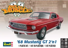 Revell 1968 Mustang GT 2 in 1 1/25 Model Kit