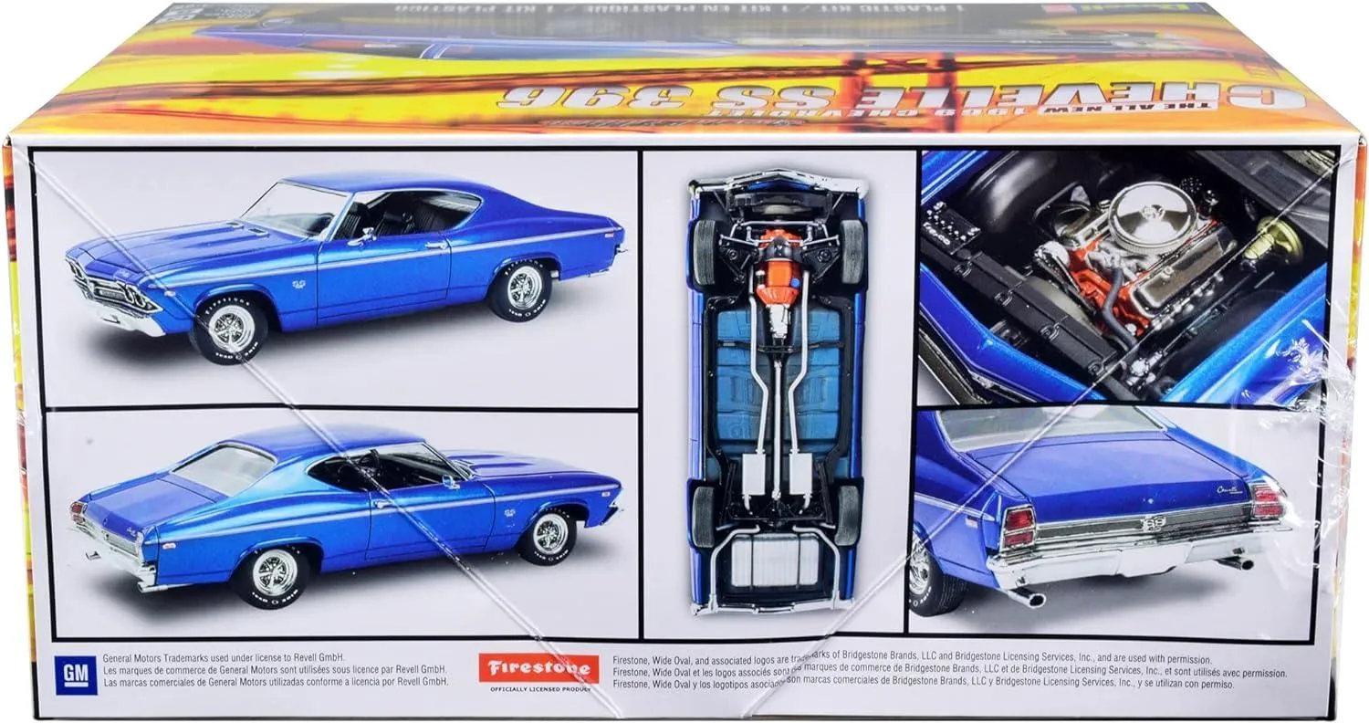 Revell 1969 Chevrolet Chevelle SS 396 1/25 Model Kit