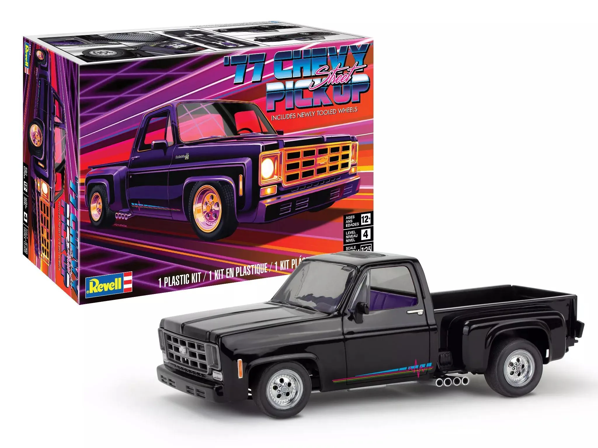 Revell 1977 Chevy Street Pickup 1/25 Model Kit