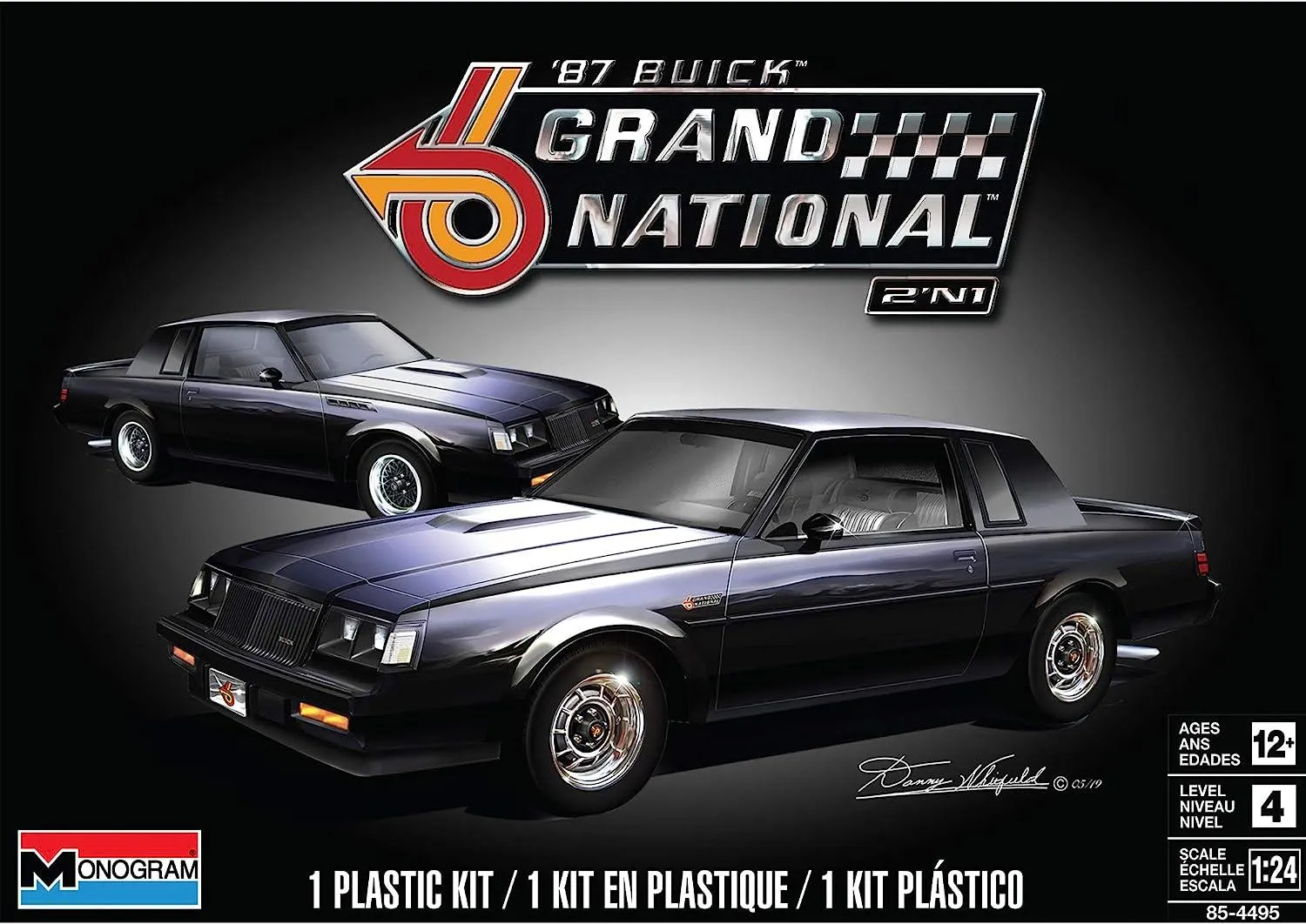 Revell 1987 Buick Grand National 2 In 1 1/24 Model Kit