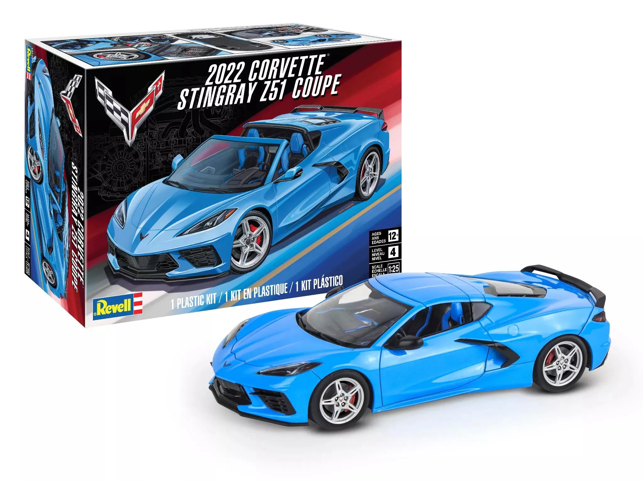 Revell 2022 Corvette Stingray Z51 Coupe 1/25 Model Kit