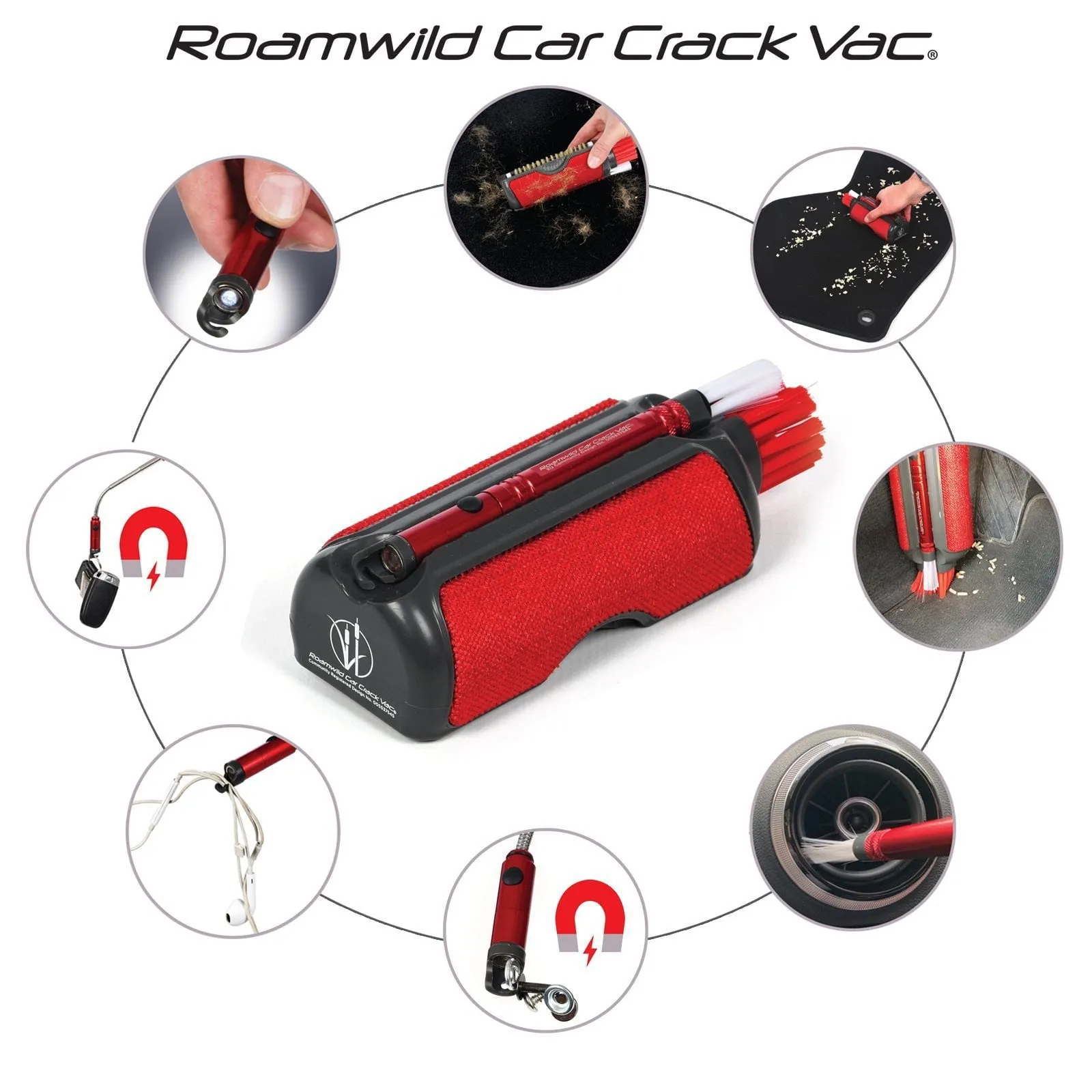 Roamwild Car Tidy – All In One Car Interior Tool