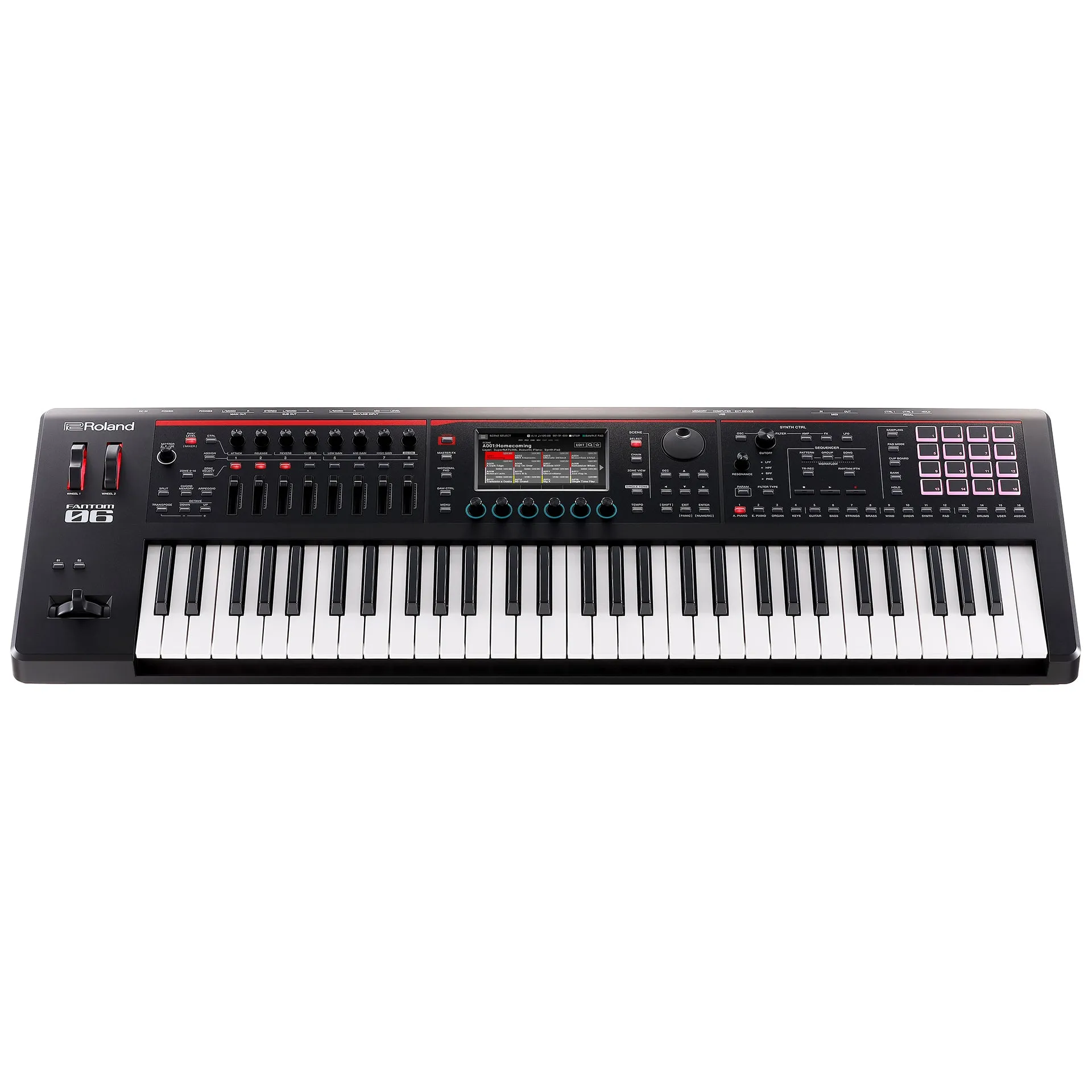 Roland FANTOM-06 61-Key Workstation Keyboard