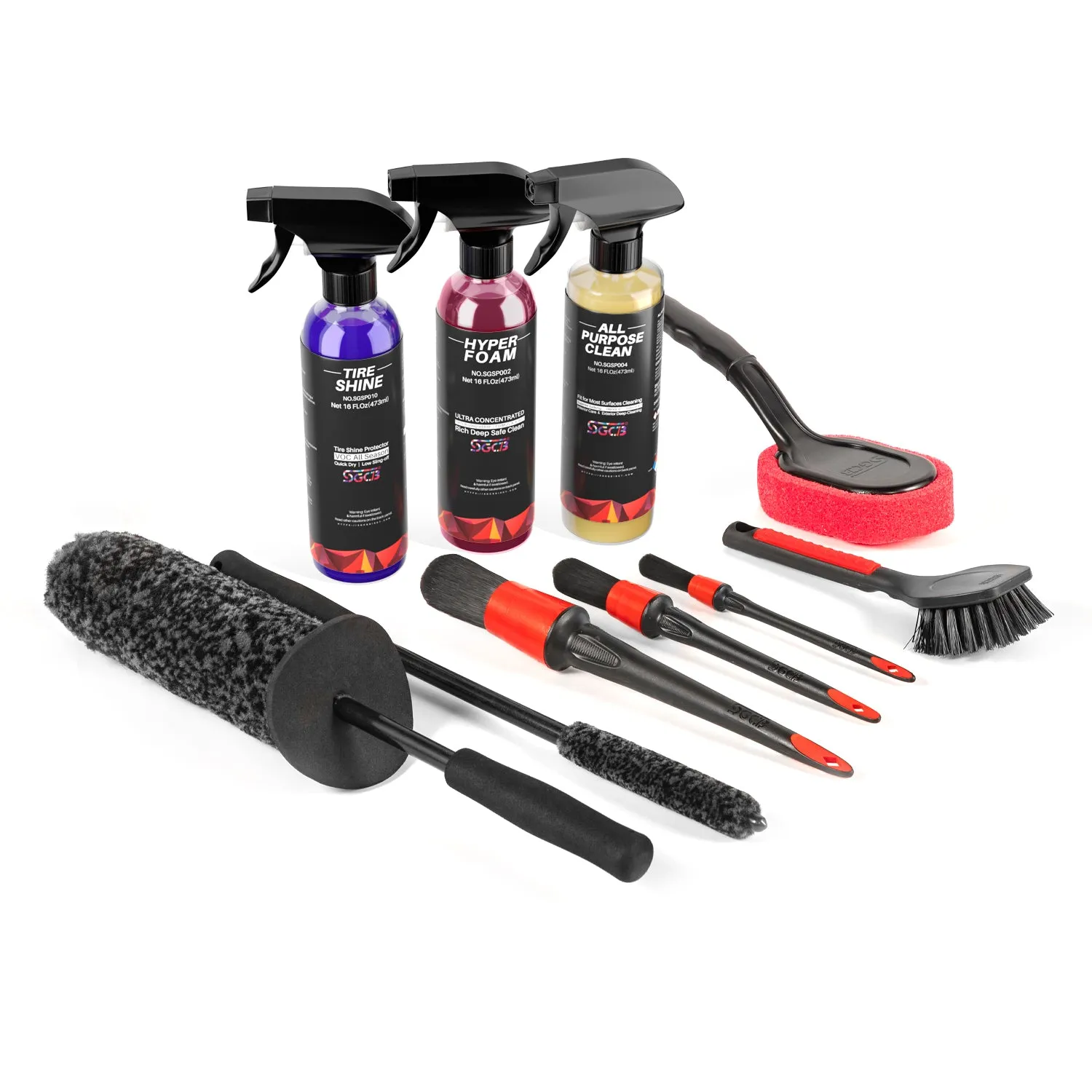 SGCB Pro Auto Wheel & Tire Care Kit