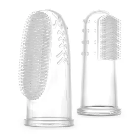 Silicone Finger Toothbrush set 2pcs (S&L)