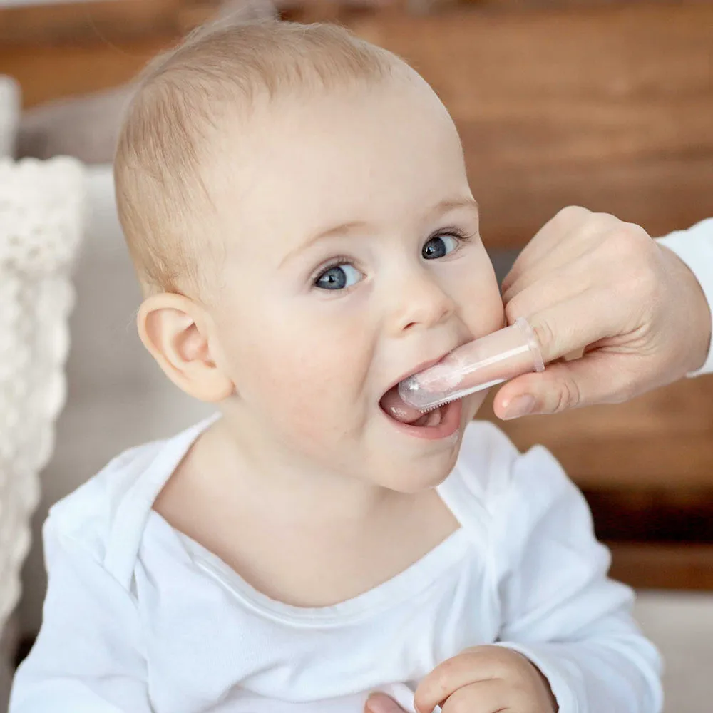 Silicone Finger Toothbrush set 2pcs (S&L)