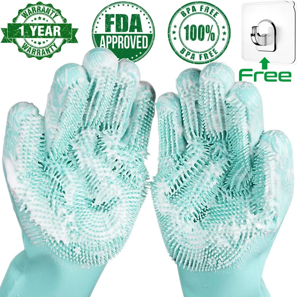 Sillicon Scrub Gloves