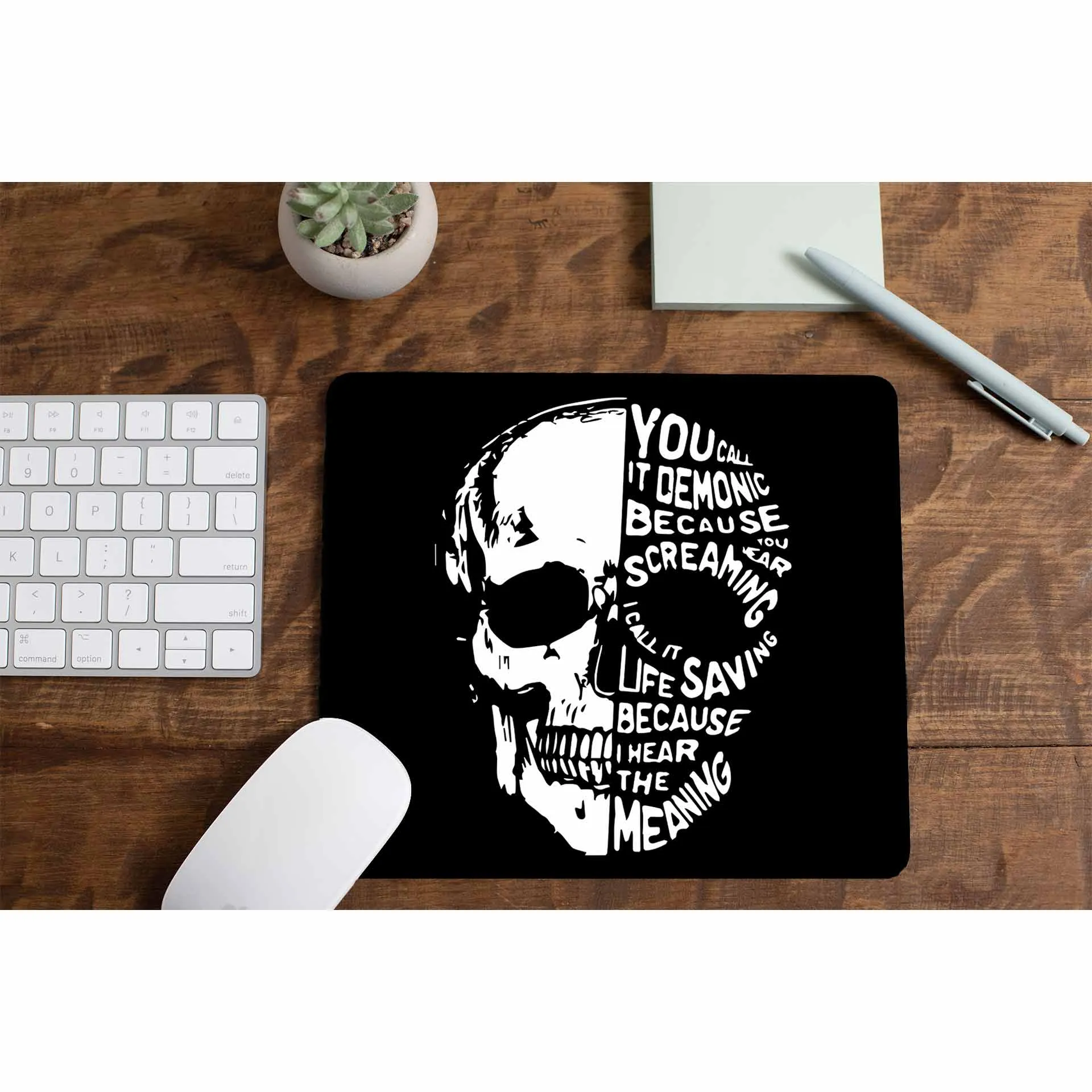 Slipknot Mousepad - You Call It Demonic