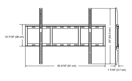 SMART Standard Wall Mount W200-1