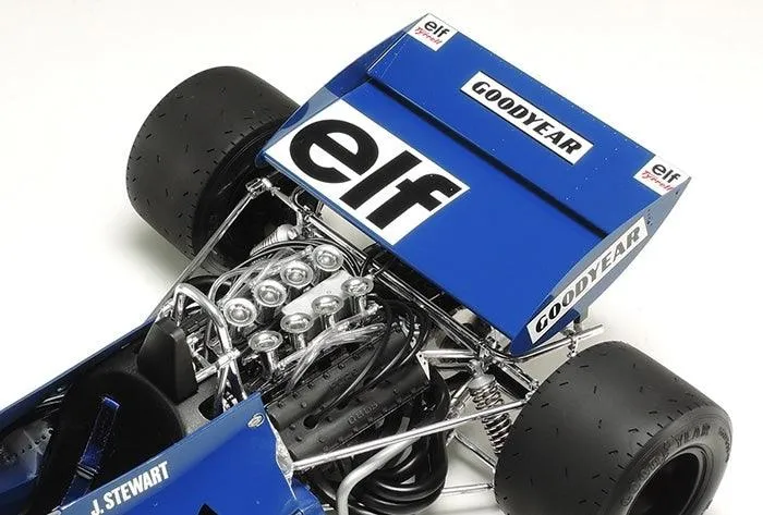 Tamiya 12054 Tyrrell 003 1971 Monaco GP W/ Photo-Etched Parts 1/12 Model Kit