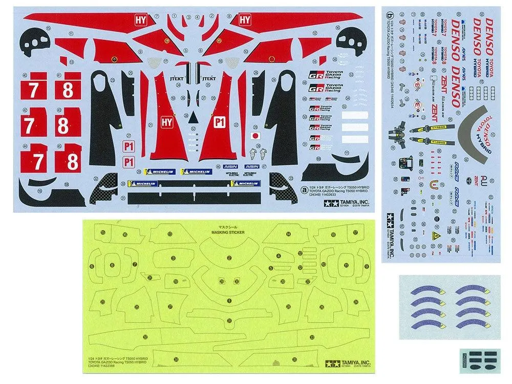 Tamiya 24349 Toyota Gazoo Racing TS050 Hybrid 1/24 Model Kit