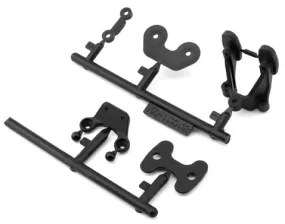 Team Associated 92417 RC10B7 Rear Wing & Body Mounts Set