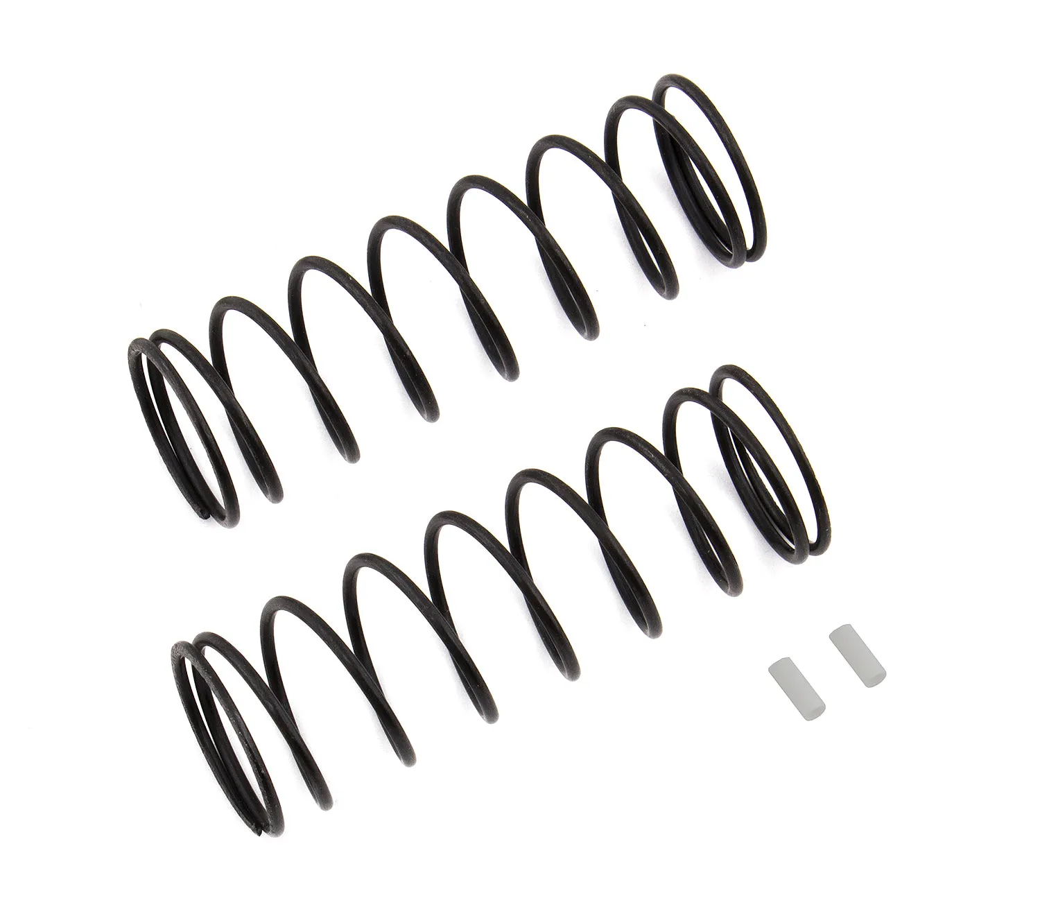 Team Associated Front Springs V2, white, 5.1 lb/in, L70, 9.25T, 1.6D (ASS81223)