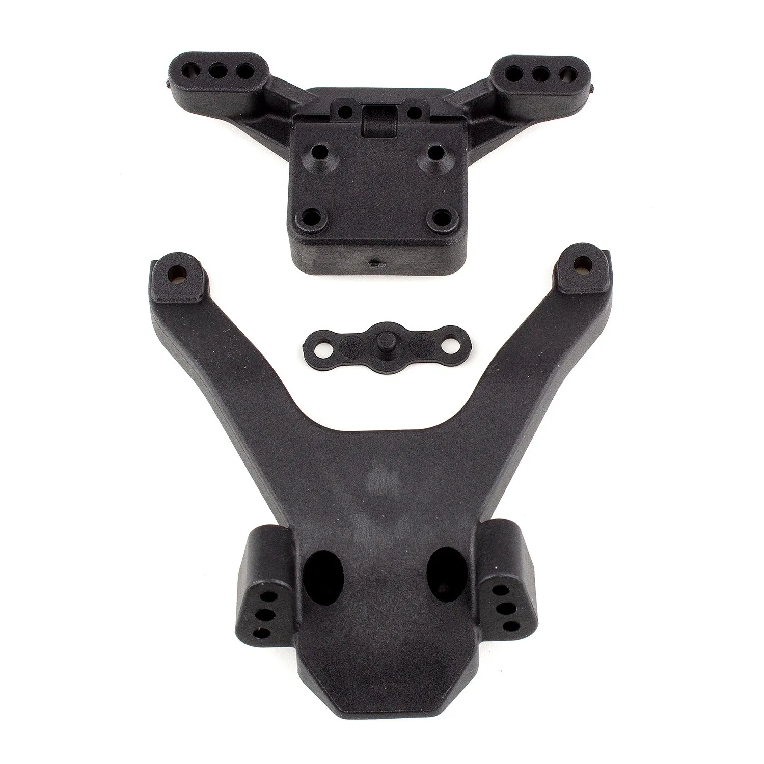 Team Associated RC10B6.3 Front Top Plate and Ballstud Mount (ASS91884)