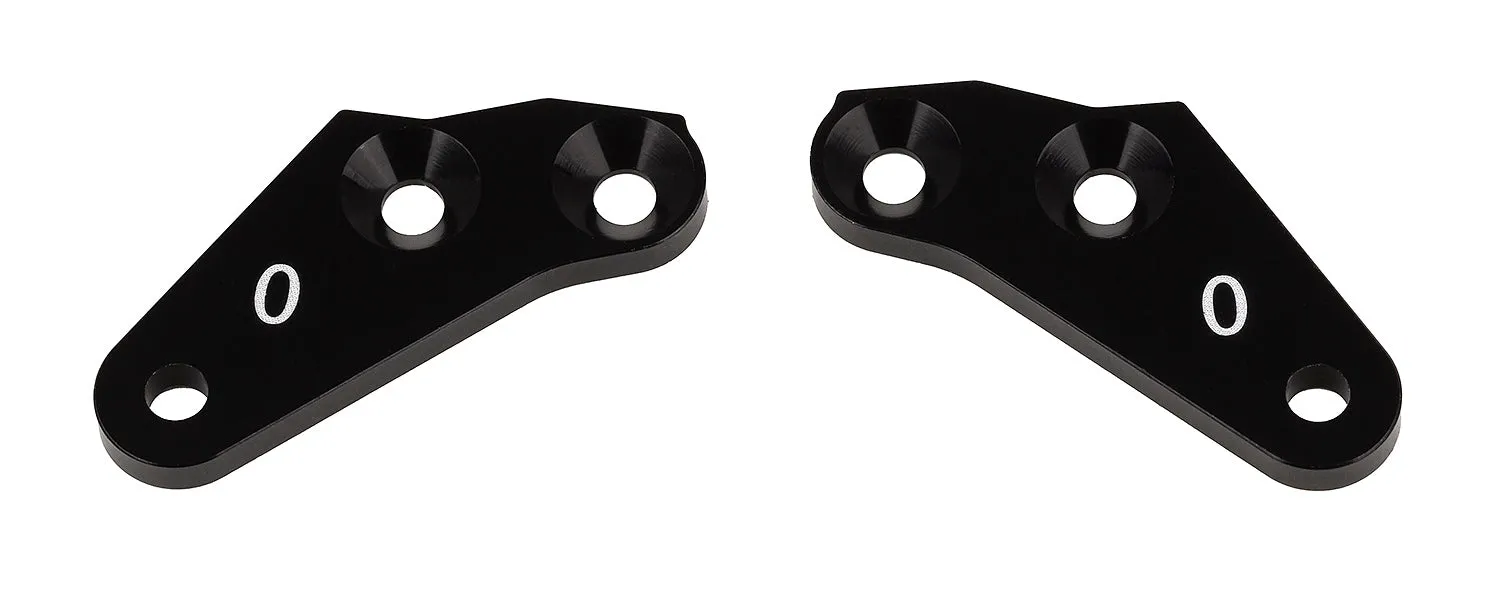 Team Associated RC8B3 Steering Block Arms, zero (ASS81066)