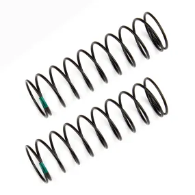 Team Associated Rear Shock Springs, green, 1.80 lb/in, L61 mm (ASS91837)