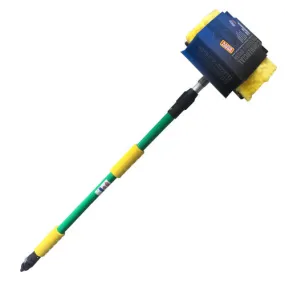 Telescopic Car/Van Wash Brush 1.8M (Green Handle)