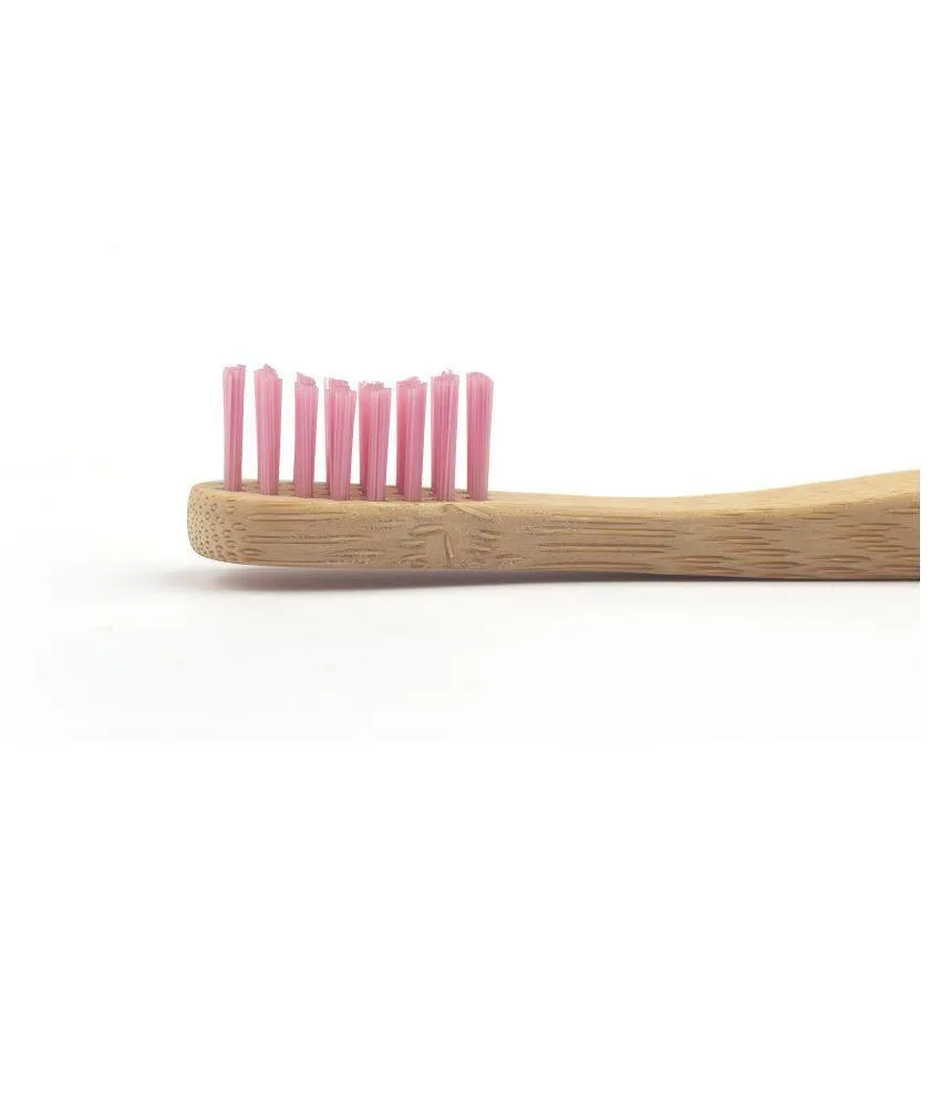 TERRA BAMBOO TOOTHBRUSH SOFT KIDS - PINK