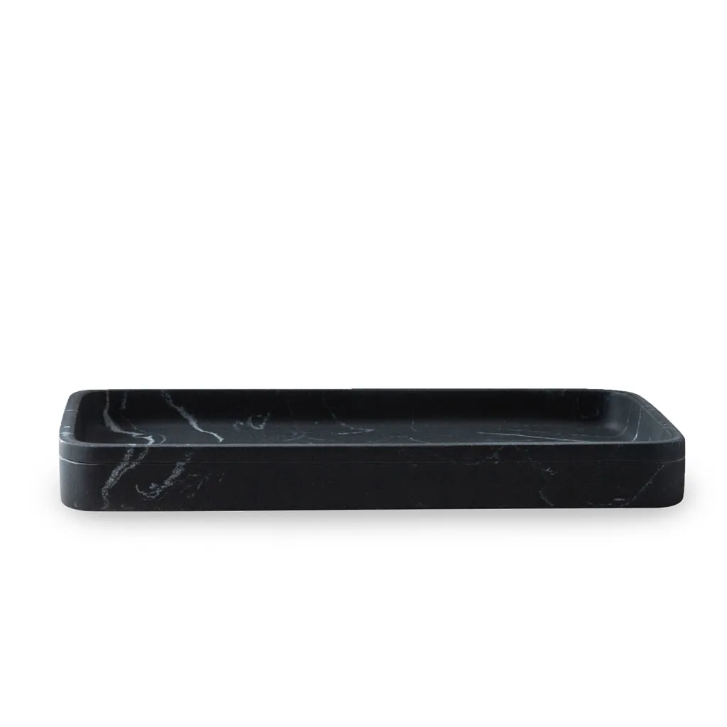 The Classic Black Marble Bath Accessories