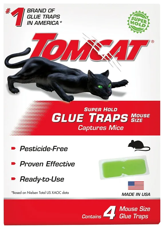 Tomcat 0362710 Mouse Glue Trap, 4/PK :BX 4: QUANTITY: 12