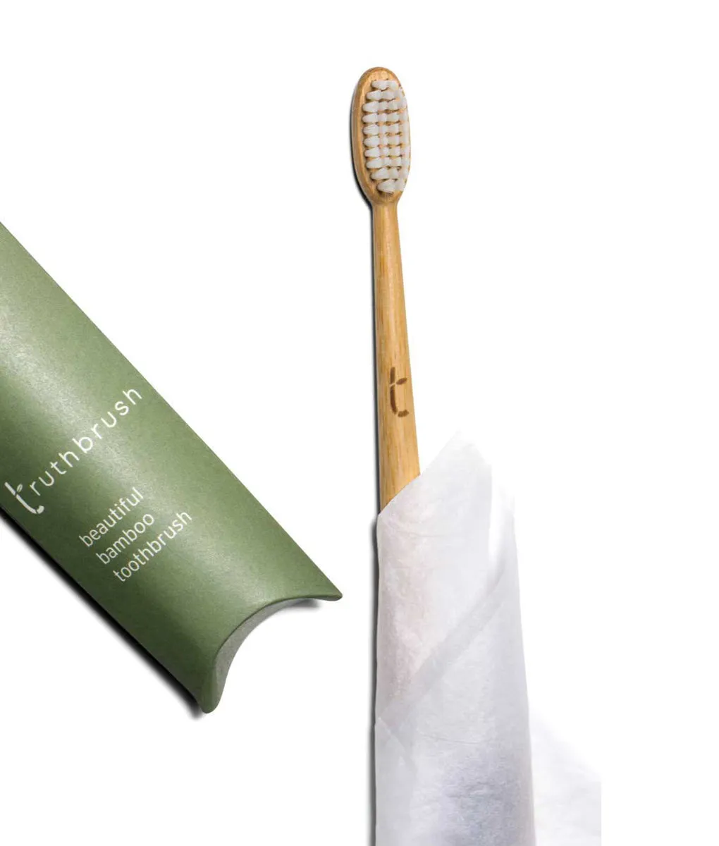 Truthbrush Bamboo Toothbrush - Plant Based Bristles