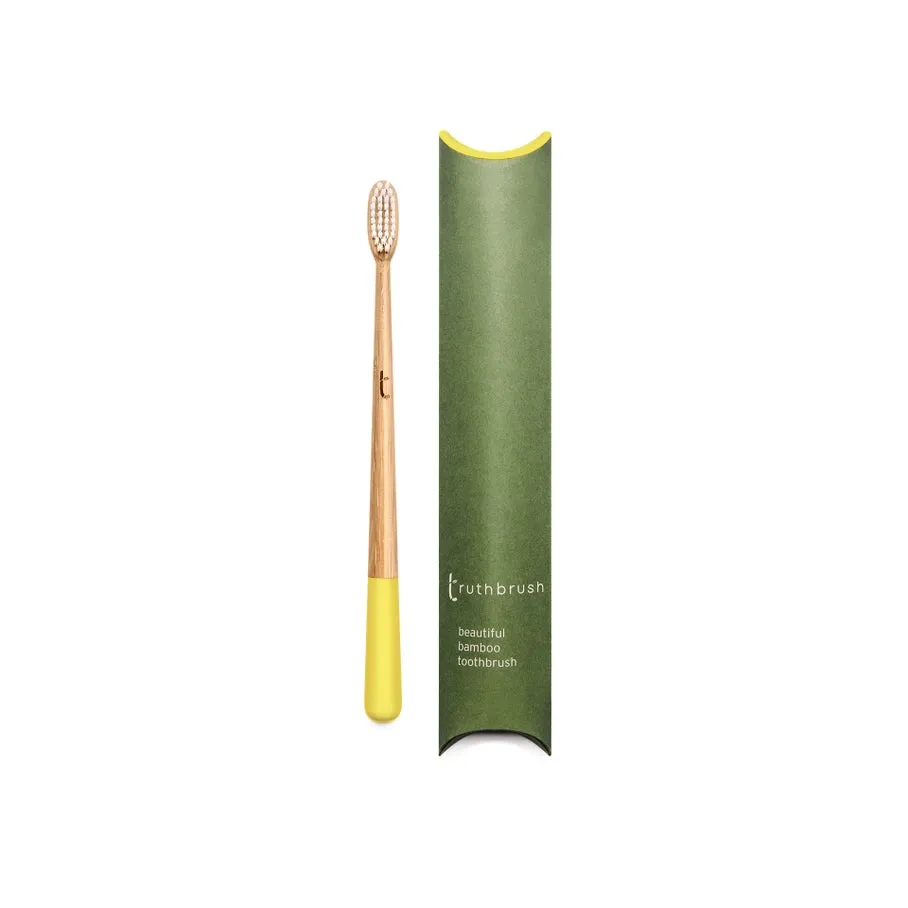 Truthbrush Bamboo Toothbrush - Plant Based Bristles