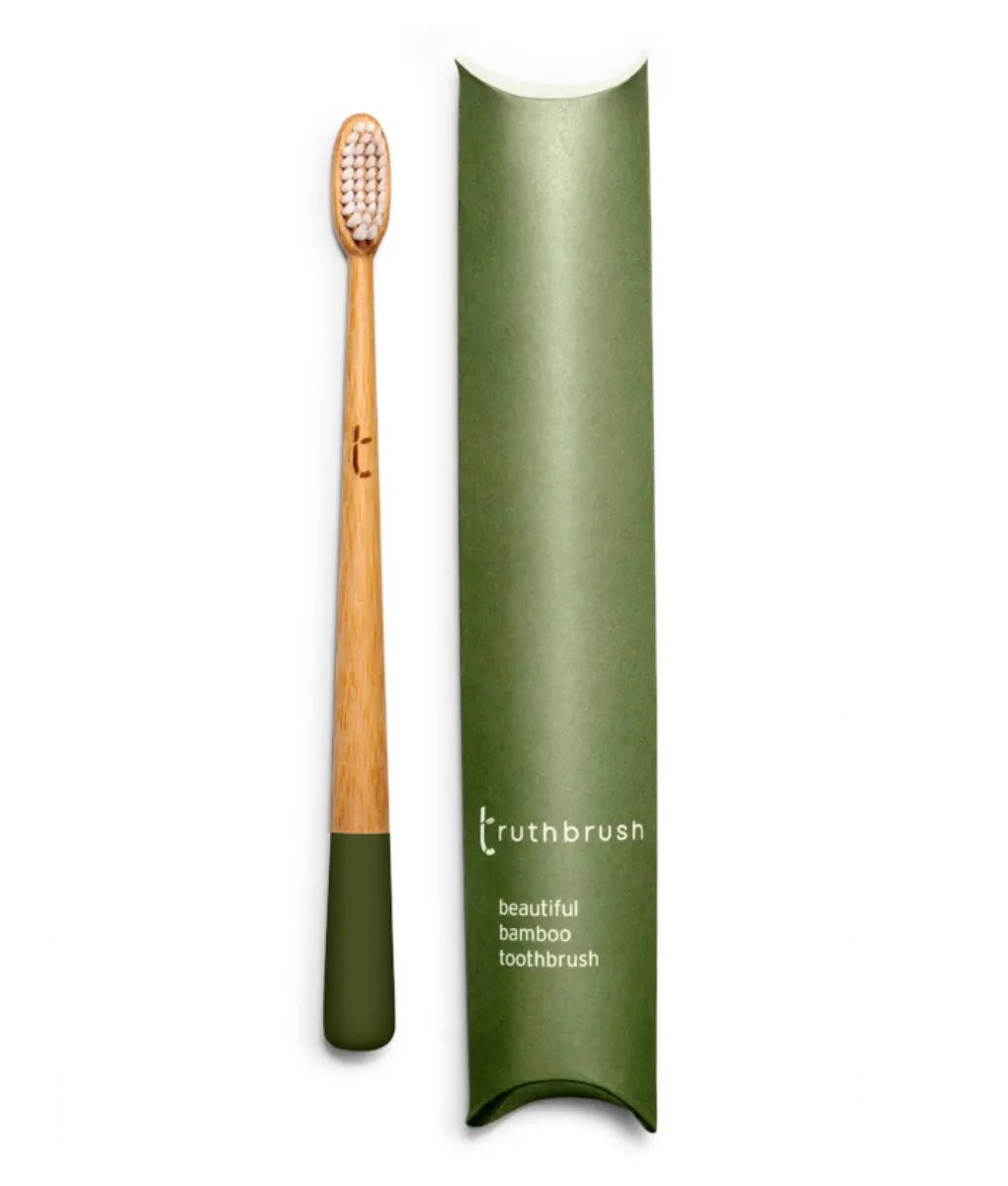 Truthbrush Bamboo Toothbrush - Plant Based Bristles