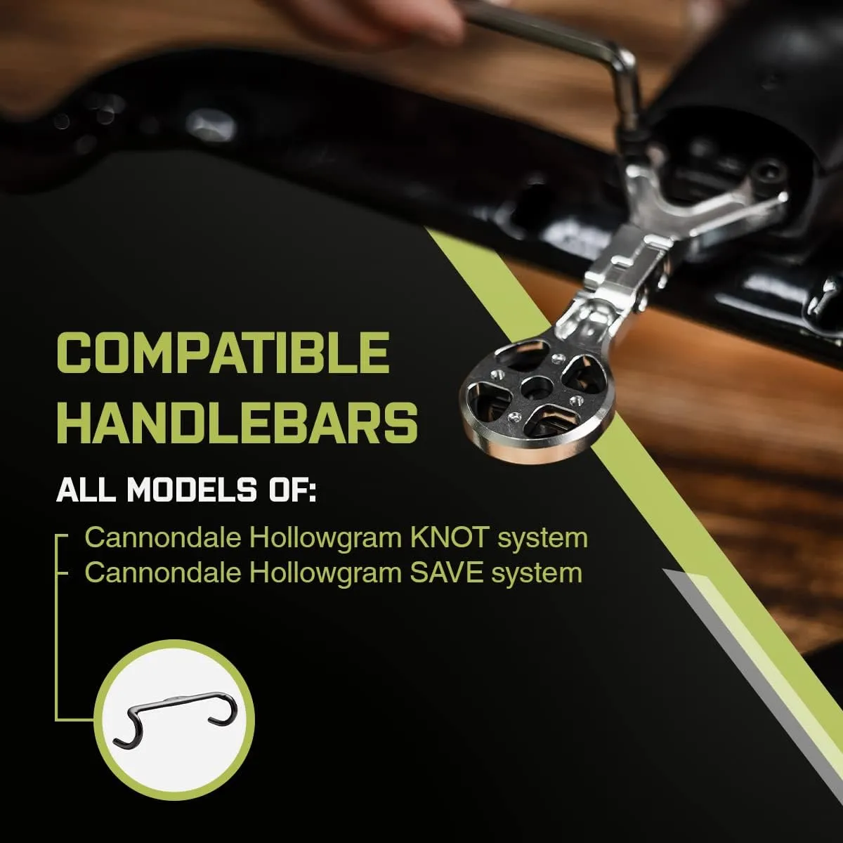 Underbar Mount for Cannondale Knot & Save Systems | Wahoo