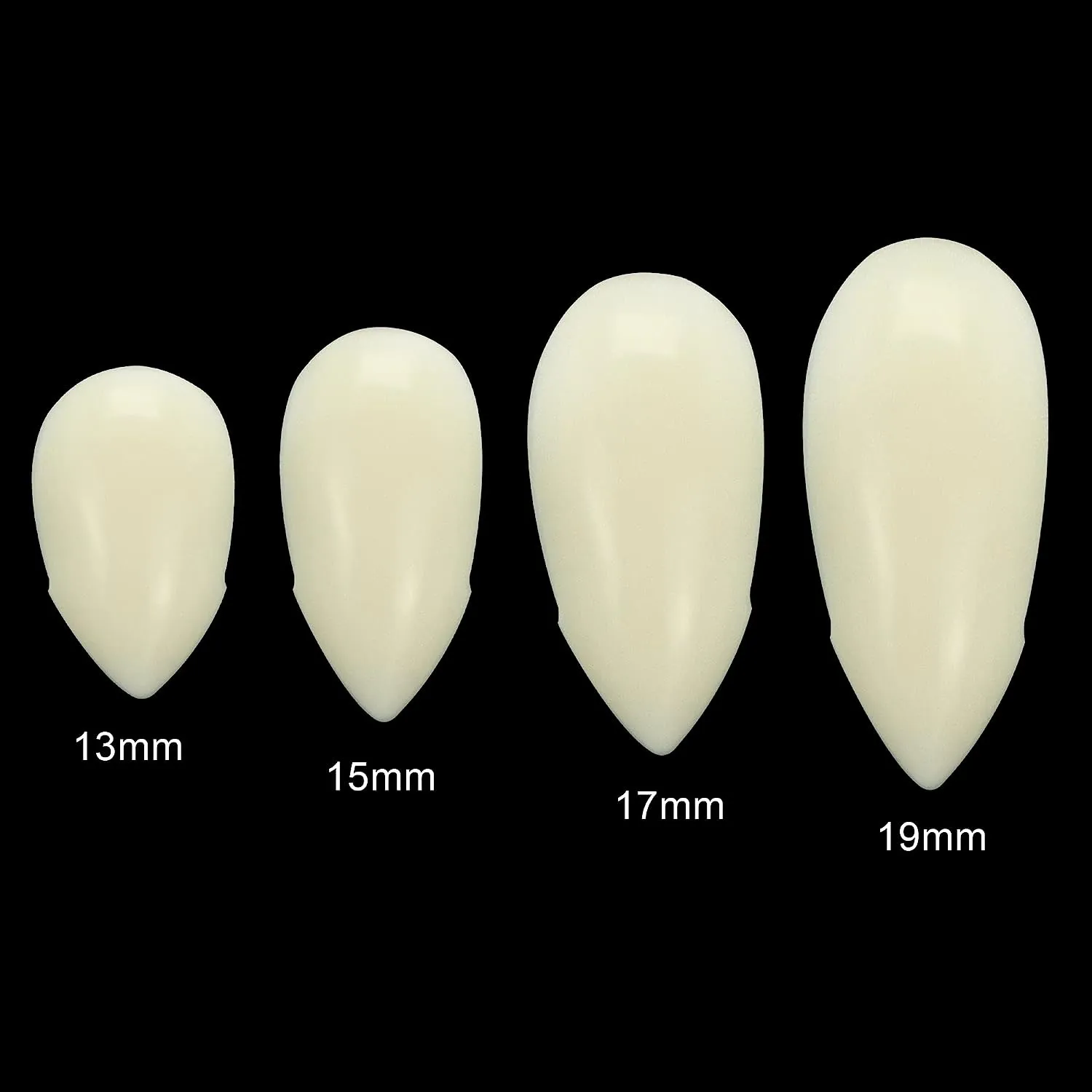 Vampire Fangs False Teeth Cosplay Kit , 6 Pcs