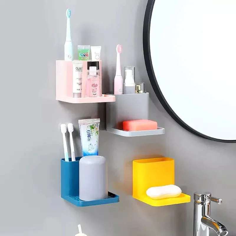 Wall Mounted Toothbrush Stand