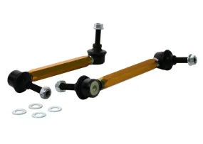 Whiteline Sway Bar End Link Kit Ford Laser (1999-2002) [190-215mm/ 10mm Ball Stud] Front - KLC187