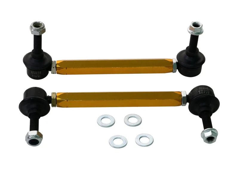 Whiteline Sway Bar End Link Kit Ford Laser (1999-2002) [190-215mm/ 10mm Ball Stud] Front - KLC187